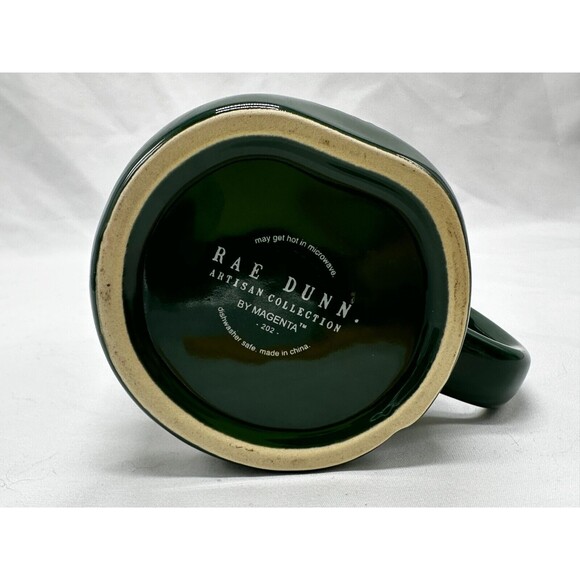 NEW Rae Dunn Green "Merry Elfin' Christmas" Coffee Mug - Magenta Artisan #202 - Picture 6 of 9